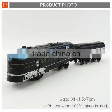 Battery Operated Railway Train Track Set With Sound &light photo-5