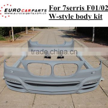 7 series F01/02 body kits fit for 7 series F01/02 FRP W-style body kit