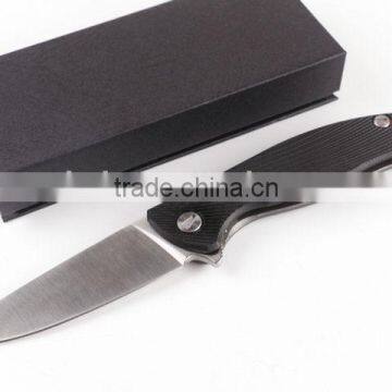 OEM TC4 Titanium alloy Classic Knife Folding Knives with G10 handle