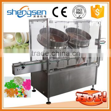 Capsule counter automatic high speed line for bottles