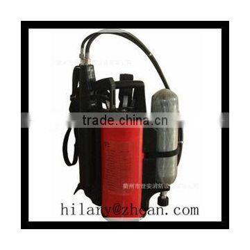 water based fire spraying extinguisher