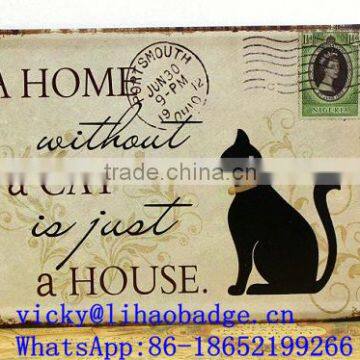 Wholesale Tin Sign,european Vintage Tin Sign,home Decorative Tin Sign,beer Bar/pub/coffee Tin Sign,dog Cat Tin Sign photo-3