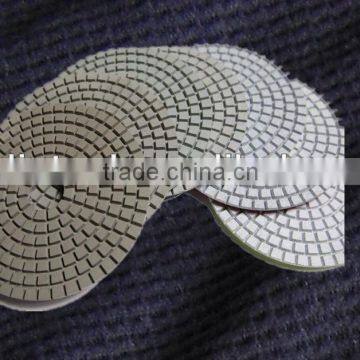 4" flexible marble polishing pads