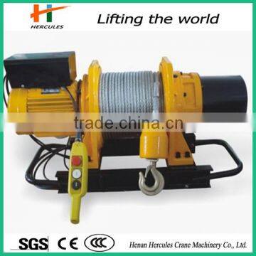 Electric Wire Rope Winch for Lifting Job