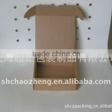 Concise small corrugated board box