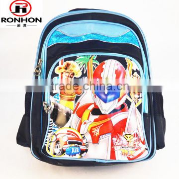 2016 superman polyester kids school bag