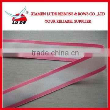 2015 Hot Sales Grosgrain Printed Stripes Ribbon