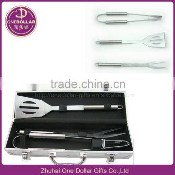 Stainless-Steel 3pcs BBQ tool set