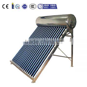 100L-300L Intergrated Low Pressure solar evacuated tube water heating