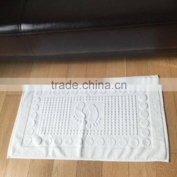 shengsheng footprint bathroom floor mat cotton mat and rug for hotel