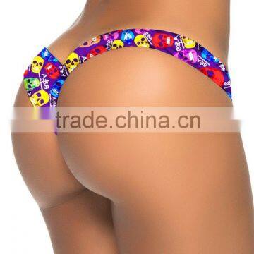A37 Best Selling Colorful Skull Women Underwear Mature Ladies Sexy Underwear Lingerie Sexy Mature Women Lingerie photo-2