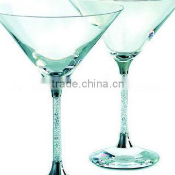 2016 Transparent hot selling crystal goblet