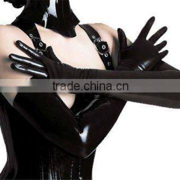 stock leather glove sexy m3002,long leather gloves,tight leather gloves