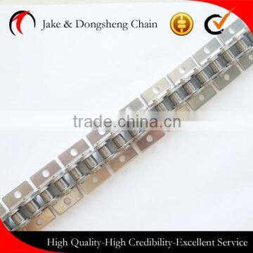 Stainless Steel Roller and Bushing Chains With Symmetrical U Type Attachments photo-3