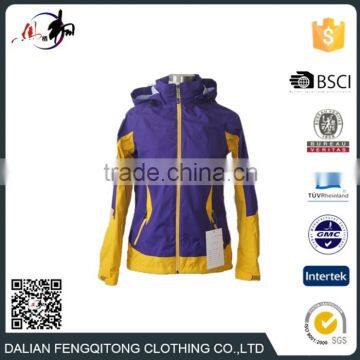 Summit quality Cheap Hotsale Waterproof Windproof Anti-UV Women Hardshell Jacket