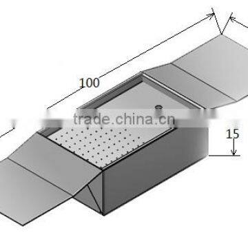 Evaporation Molybdenum Boat for Vacuum Coating Evaporation Boat