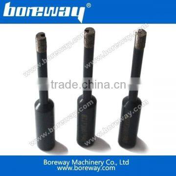 Diameter 1/4'' 6mm diamond hole saw bits for granite