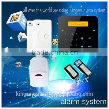 Wholesales Price GSM +PSTN Multi-language Yellow Smart Touch LCD Security Alarm System With Android IOS APP photo-5