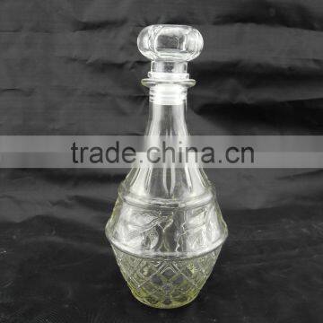 Glass Liquor Bottle