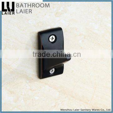 Contemporary Bathroom Fittings Zinc Alloy ORB Finishing Bathroom Sanitary Items Wall Mounted Robe Holder photo-3