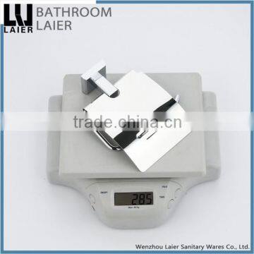 Simple Latest Styles & Innovations Covered Zinc Alloy Chrome Finishing Bathroom Sanitary Items Wall Mounted Toilet Paper Holder photo-6