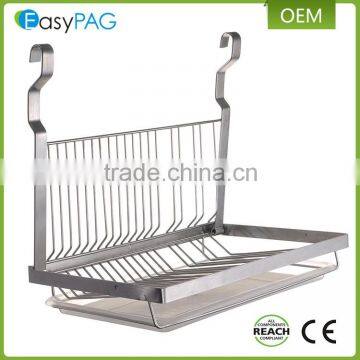 High Quality Metal Cutlery Drainer Kitchen Holder Drying Organizer Dish Rack photo-2