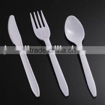 3.5g PS Plastic Cutlery Cup Fork Spoons