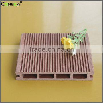 Plastic crack-resistant floor HDPE waterproof wood plastic composite outdoor WPC decking