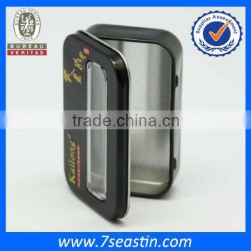 Smoke Cigarette Metal Tin Box With Hinge photo-3