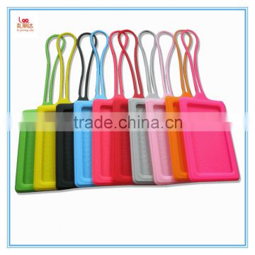 Universal manufacturer wholesale custom luggage tag pvc silicone luggage tag