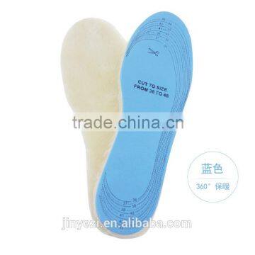 soft wool insoles for warm-keeping