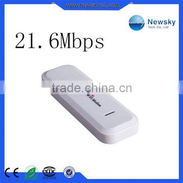 Hot selling wireless hspa+ DL 21.6Mbps universal 3g dongle