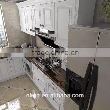 Low Price Kitchen Cabinet Cost, Assembled Kitchen Cabinets photo-3