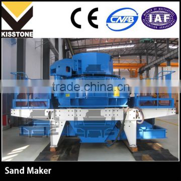 Stationary VSI crushing machine artificial sand maker CE approval