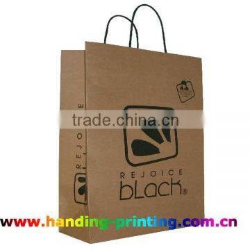 2013 high quality kraft paper bag printing service supplier