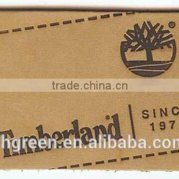 High Elastic Cowhide Leather Label photo-5