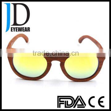 High Quality China Wholesale OEM Wood Sunglasses Mirror Revo Lens Sunglasses