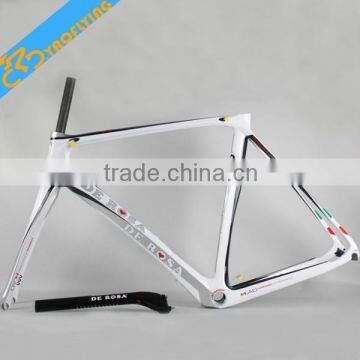 HOT SALE! champion de rose 888 carbon road frame, customer painting cheap carbon road frame on selling