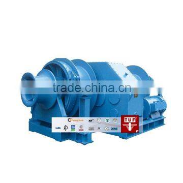 10ton marine hydraulic winch with single drum