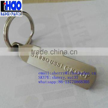 Various Shapes Cheap Promotion Gift Custom Embossed Logo Key Chain,Zinc Alloy Metal Keychain