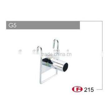 G5 Wholesale Chrome Clip Ladder Column Tube Support Hanging Hook for Shops photo-1
