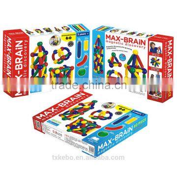 Jumbo Magnetic Builders Max Brain 60pcs set