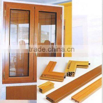 Wooden Printed Aluminum Windows Profile