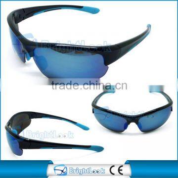 Fashion sports sunglasses with blue REVO mirror lens for men(BSP1039)