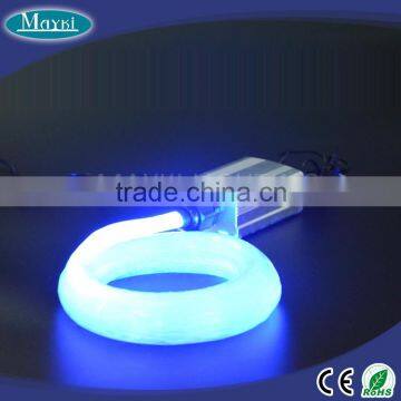 Hot sales fiber optic solar light with thin fiber optic cable and LED light engine