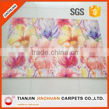 digital microfiber jet printing polyester rug