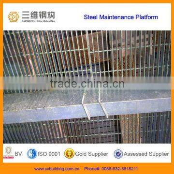 Galvanized BHS Maintenance Access Steel Platform