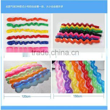 Colorful Screw Balloons for Decoration photo-3