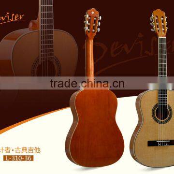 Handmade 36 inch round body spruce & poplar rosewood classical guitars