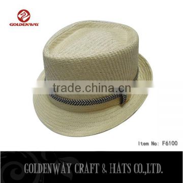 100% paper fedora hats for men